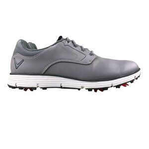 Callaway Men's Size 10D La Jolla LTD Grey Water Resistant Cleats Golf Shoes